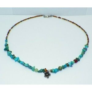 Genuine Turquoise Adventurine Necklace